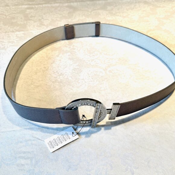 Chicos Baccarat Womans Belt - Expandable ML - Slouch Pewter - 570125723- NWT - Picture 5 of 15